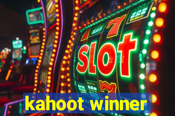 kahoot winner